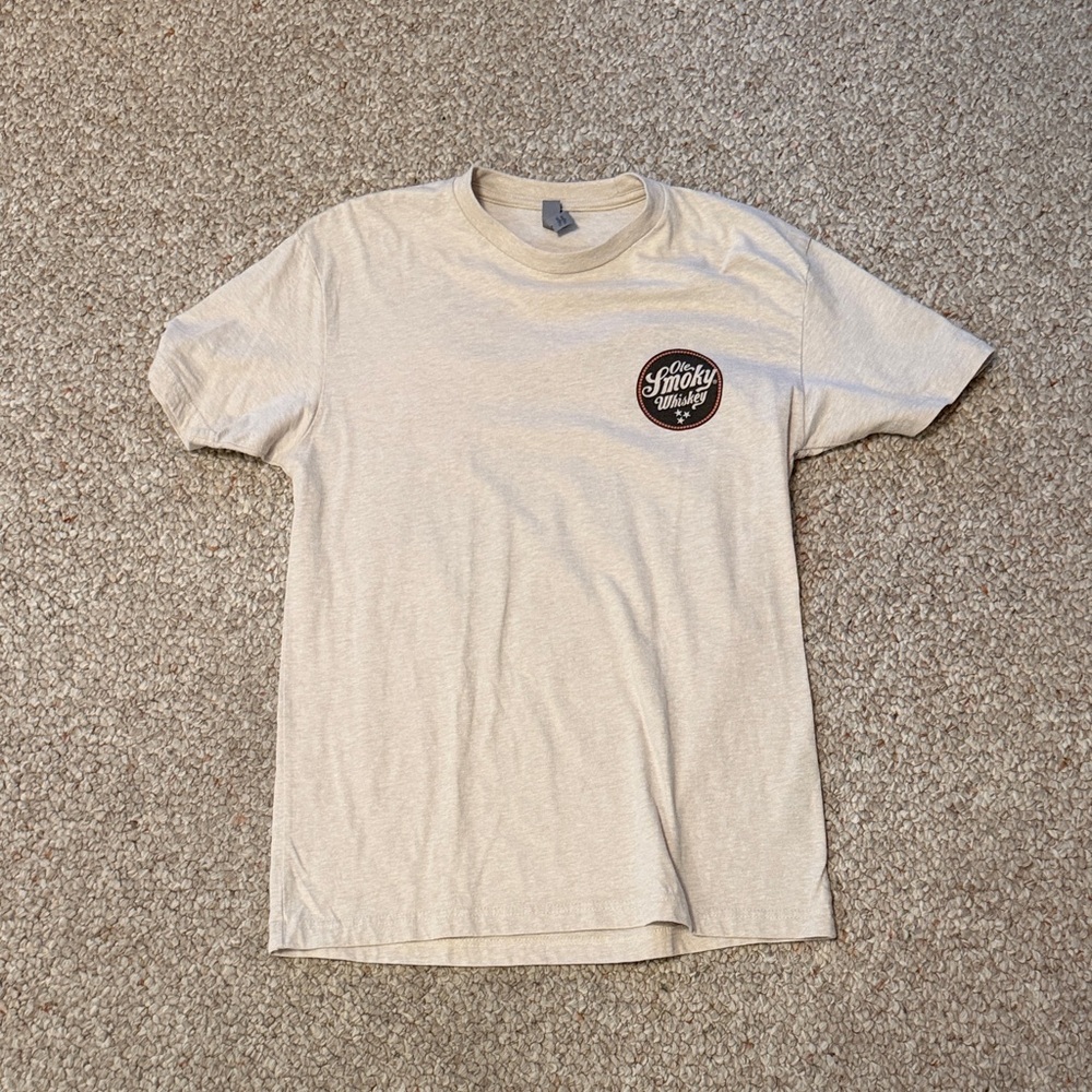 Ole Smokey’s whisky Beige Graphic T-Shirt